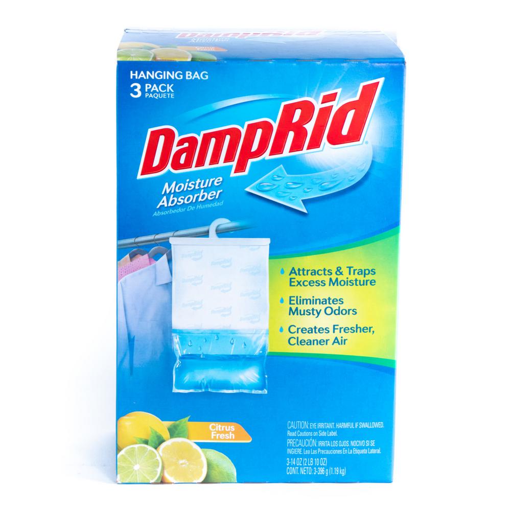 UPC 075919300831 product image for DampRid 42 oz. Citrus Fresh Hanging Bag (3-Pack) | upcitemdb.com