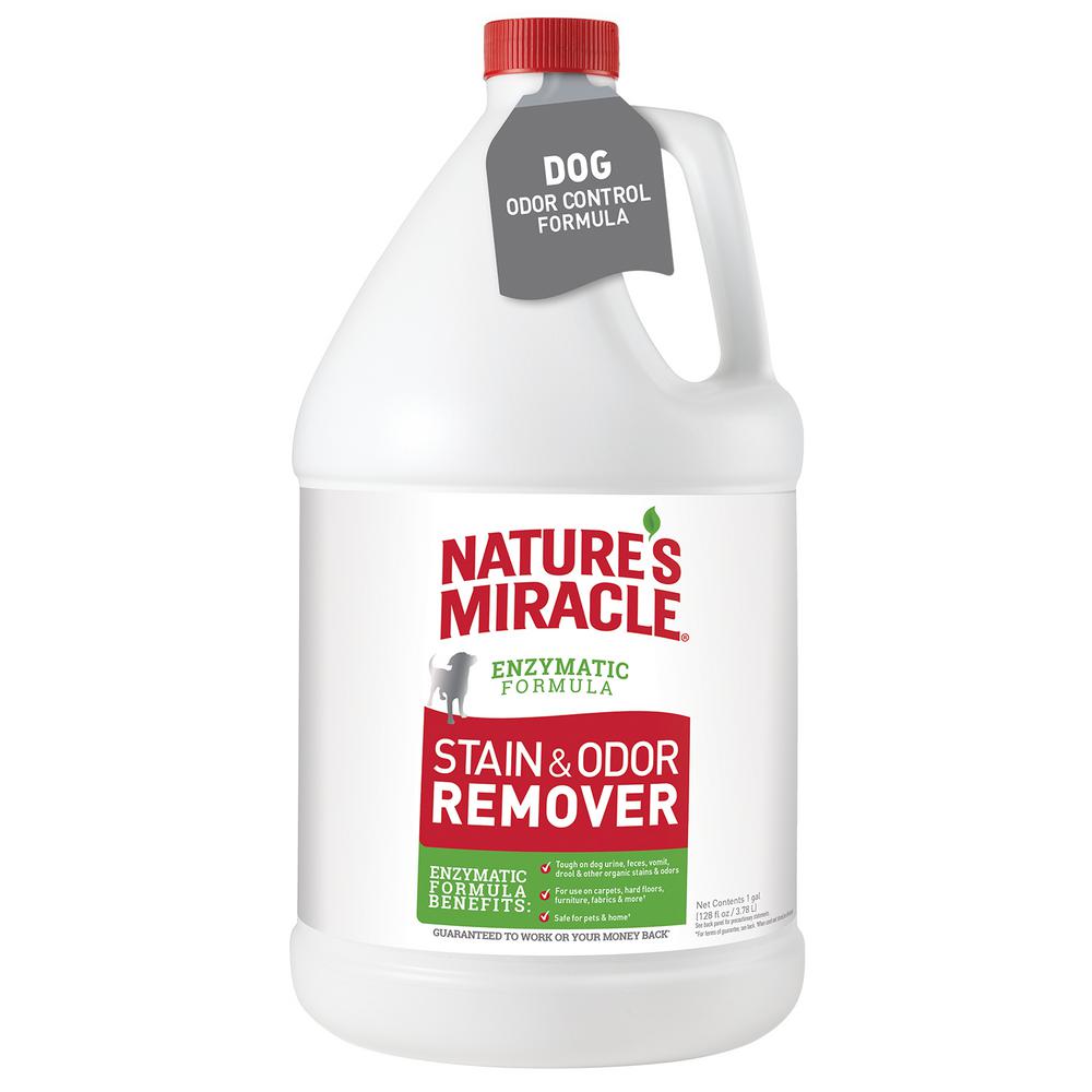 Nature S Miracle 128 Oz Stain And Odor Remover P 98124 The Home Depot