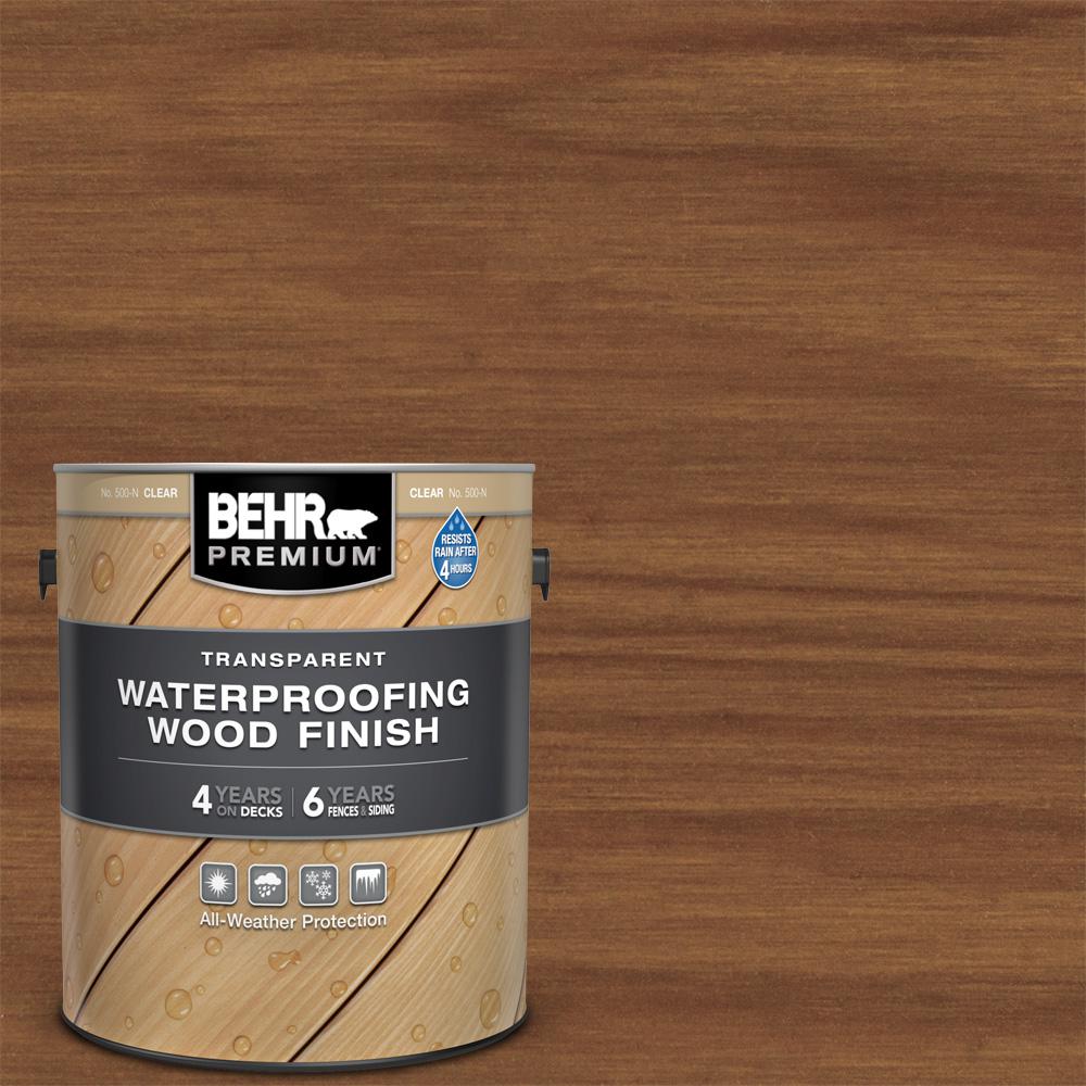 Behr Premium 1 Gal T 171 Antique Oak Transpa Waterproofing Behr Premium 1 Gal T 171 Antique Oak