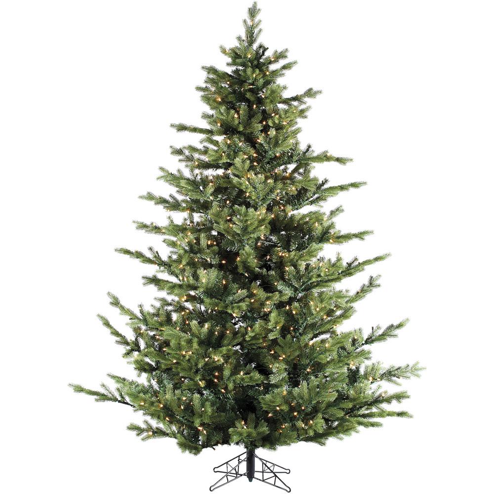 Fraser Hill Farm 12.0 ft. Prelit Foxtail Pine Artificial Christmas