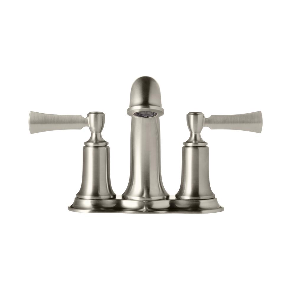Kohler Elliston 4 In Centerset 2 Handle Bathroom Faucet Centerset 2 Handle Bathroom Faucet