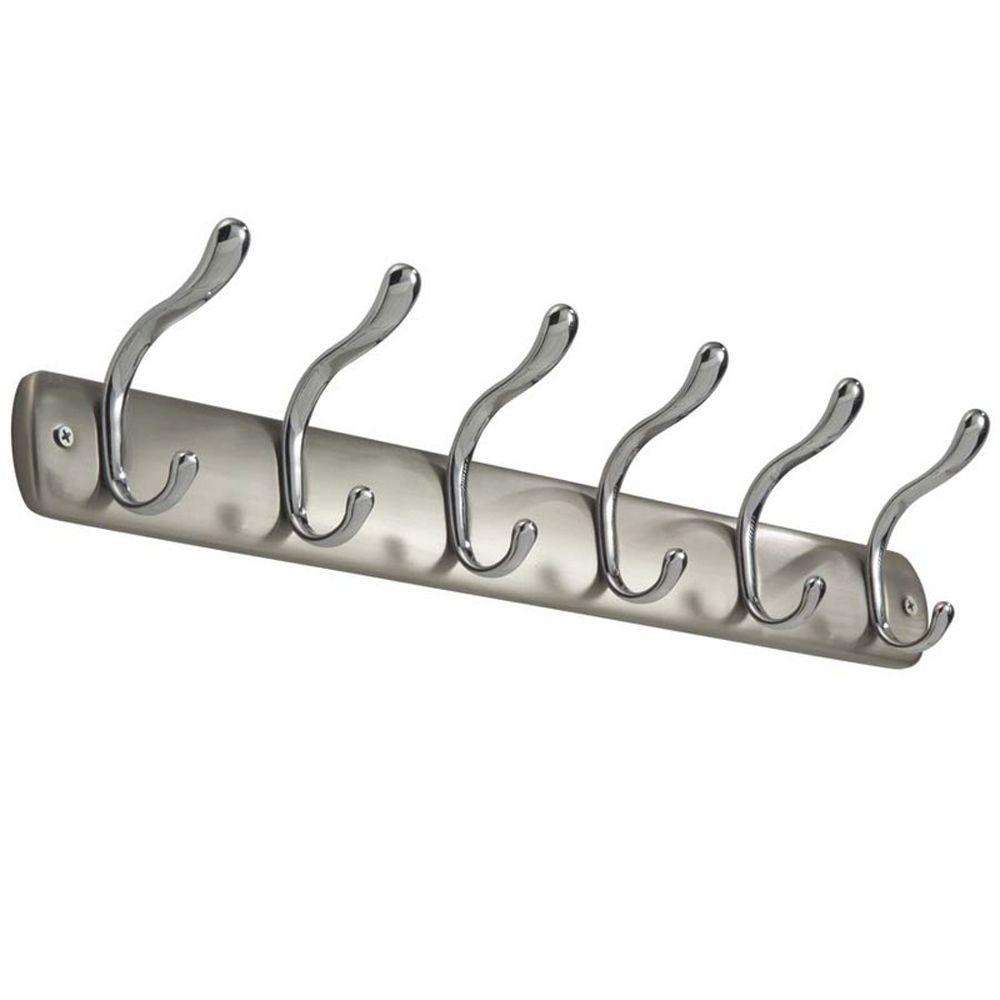 Interdesign Bruschia 24 Lb Wall Mount Rack 31640 The Home Depot Interdesign Bruschia 24 Lb Wall Mount Rack