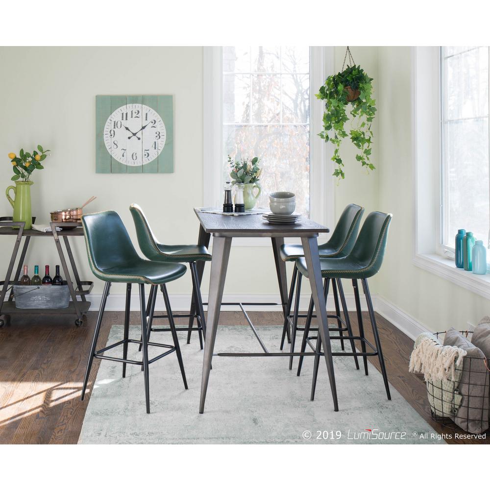 Lumisource Oregon Antique And Espresso Counter Height Dining Table - Gia Gray 5 Piece Round Counter Height Dining Room Set Lumisource Oregon Antique And Espresso Counter Height Dining Table - Gia Gray 5 Piece Round Counter Height Dining Room Set
