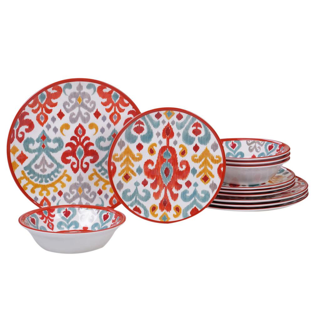 colored dinnerware