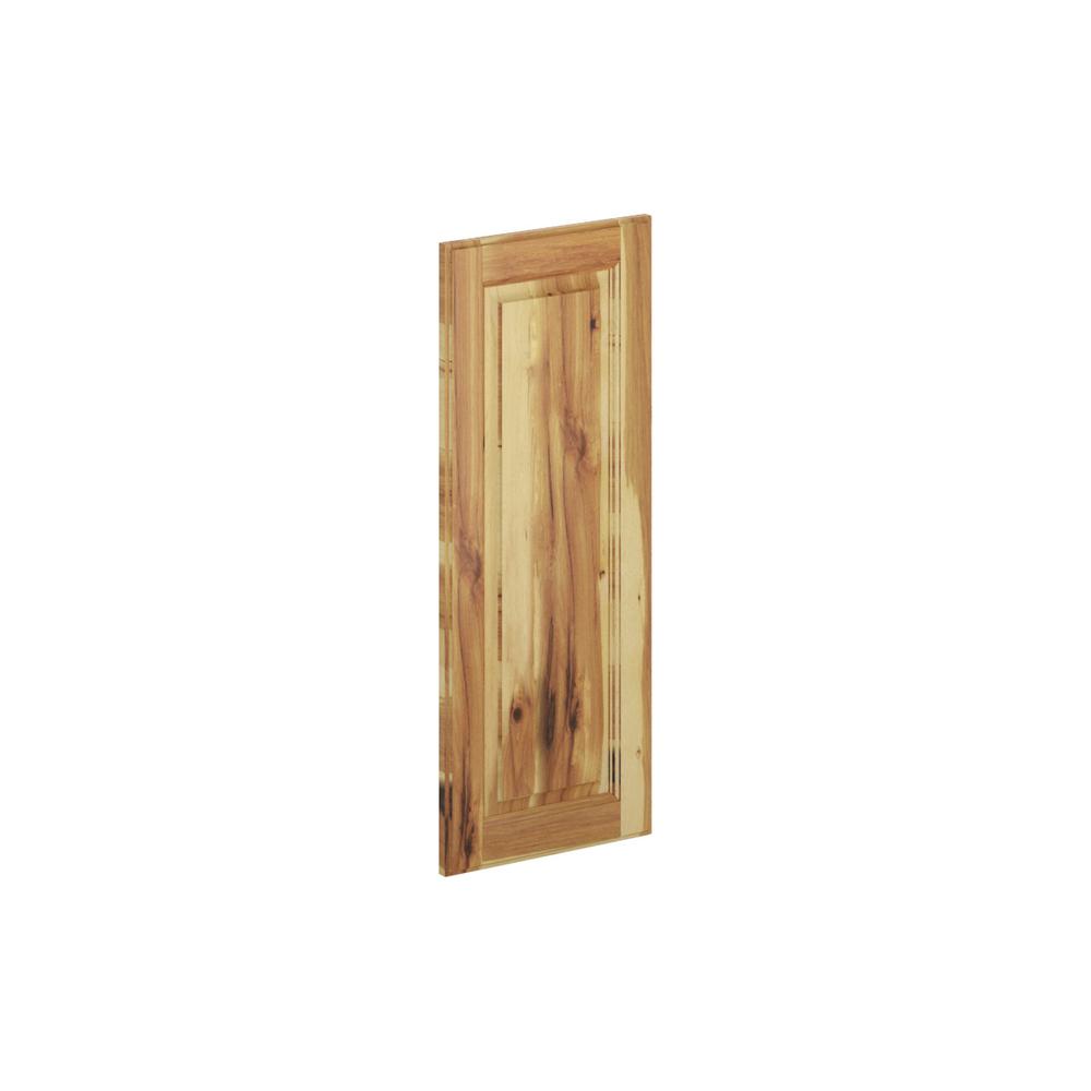 Hampton Bay 10 In X 28 5 0 75 Madison Wall Deco End Panel Pure Hickory