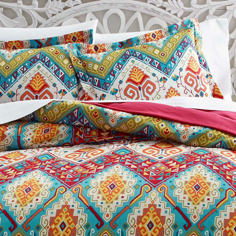 Azalea Skye Moroccan Nights 5 Piece Red King Polyester Comforter