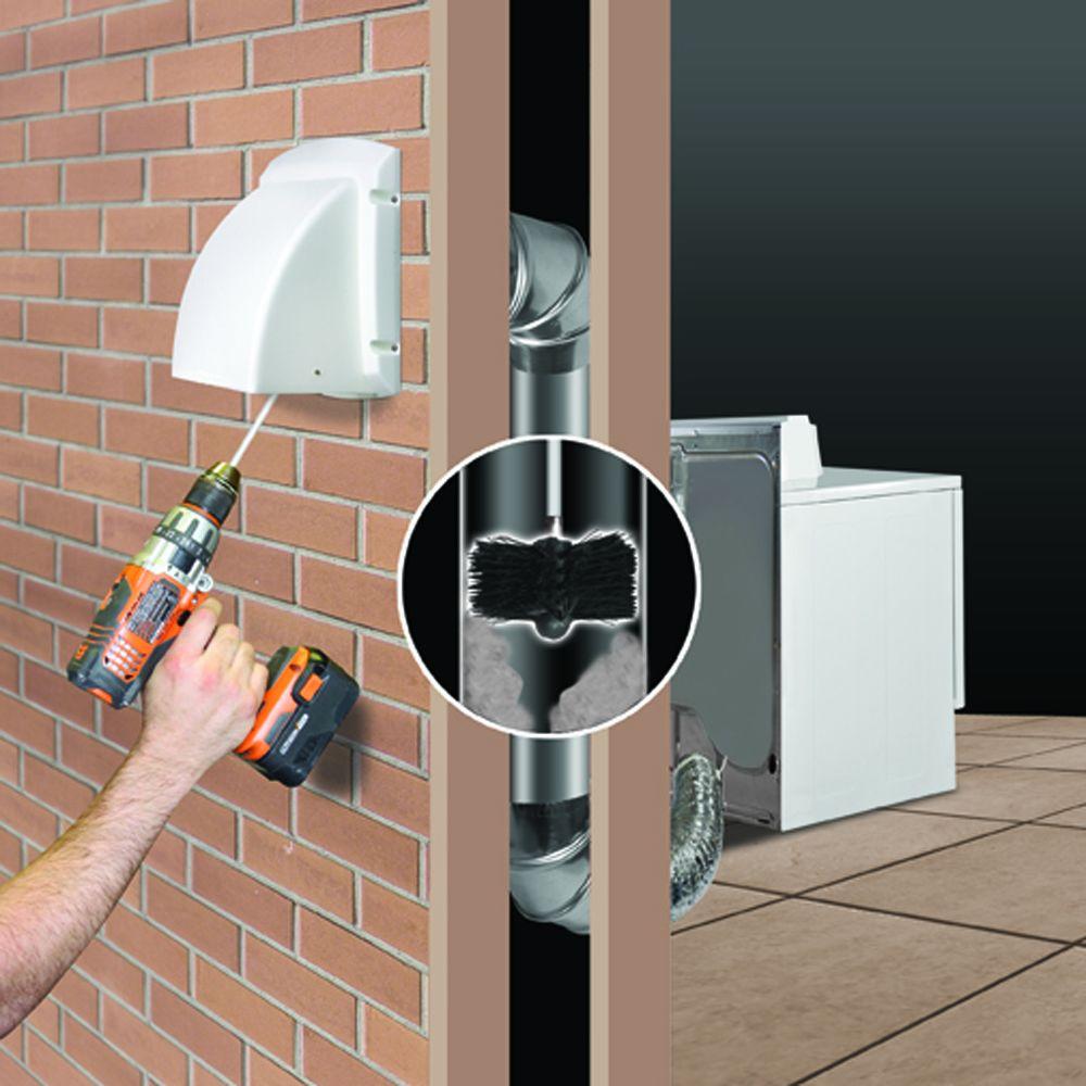 Everbilt Drill Powered Dryer Vent Cleaning Brush Kit