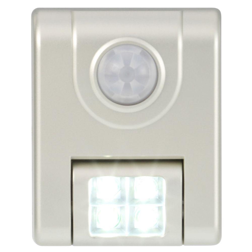 Light It 4 Silver Motion Sensor Led With Mounting Light It 4 Silver Motion Sensor Led With Mounting Bracket