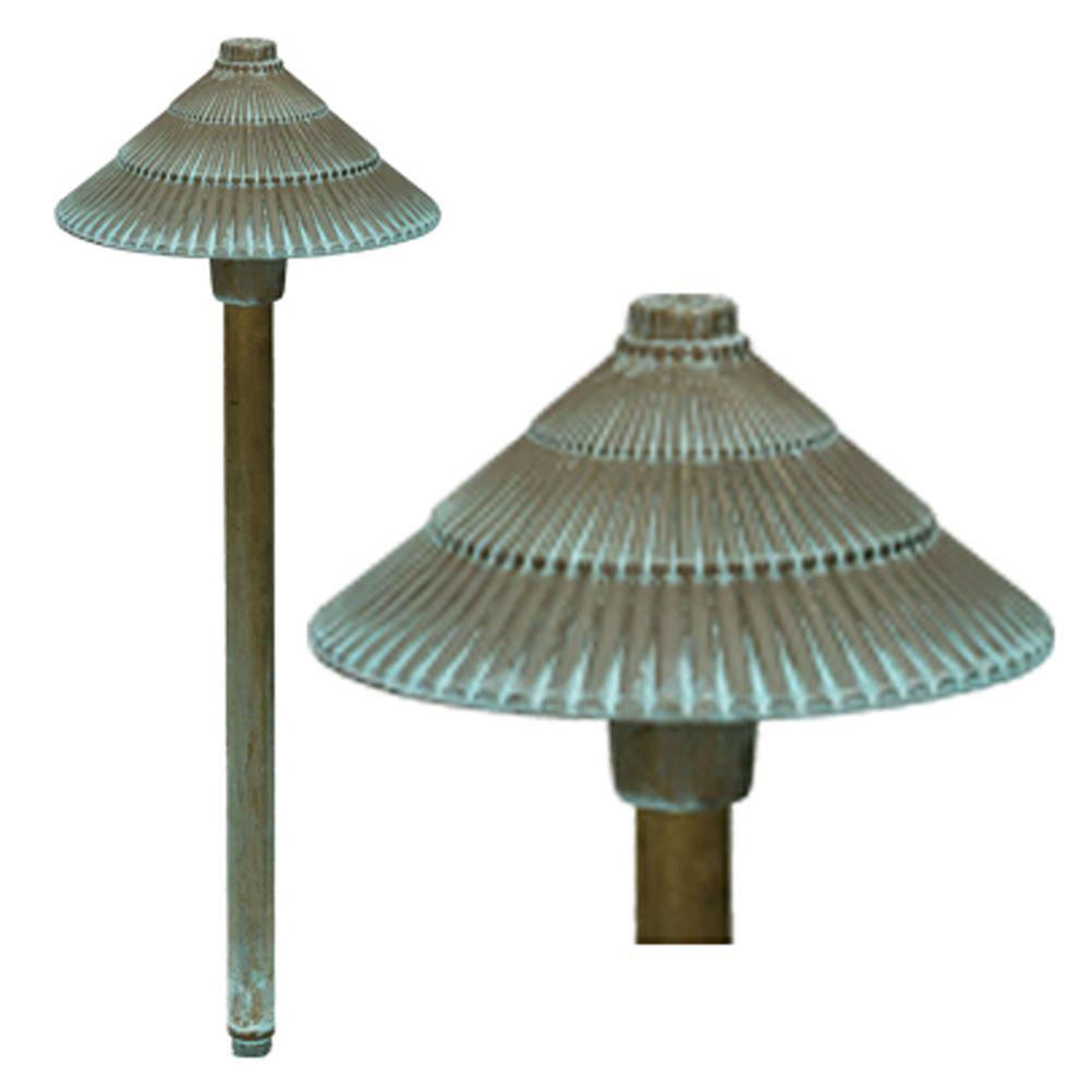 Best Quality Lighting Landscape Outdoor The 1 Light Verde Green Cast Br Path