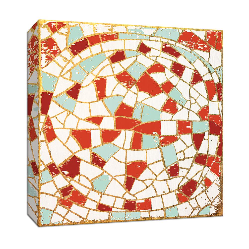15 In X Moroccan Mosaic Canvas Wall Art