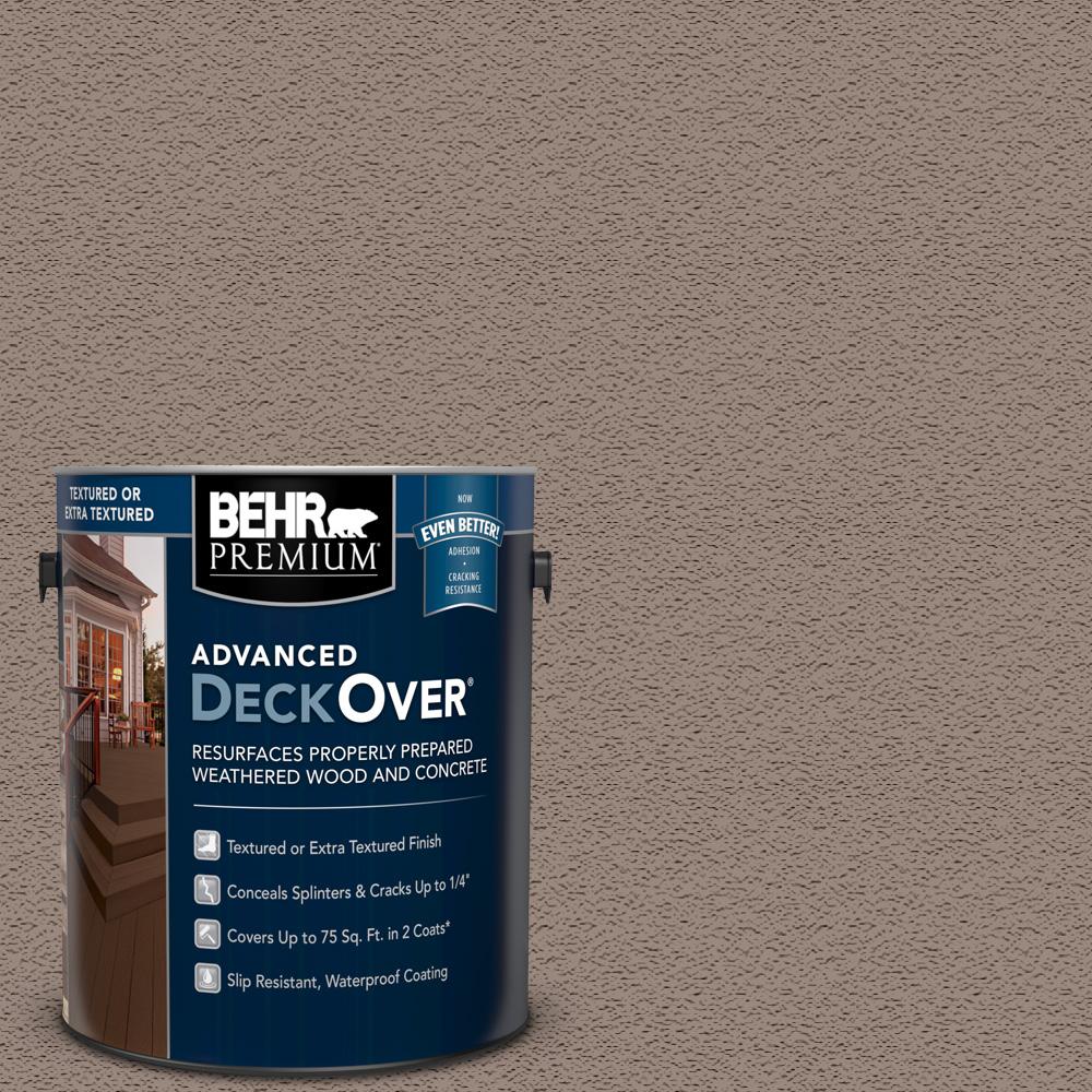 BEHR Premium Advanced DeckOver 1 gal. SC154 Chatham Fog Textured