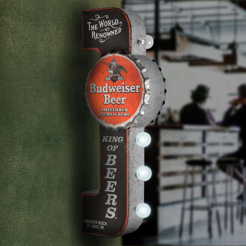 Crystal Art Gallery Budweiser Beer King Of Beers Marquee Led Sign Crystal Art Gallery Budweiser Beer King Of Beers Marquee Led Sign
