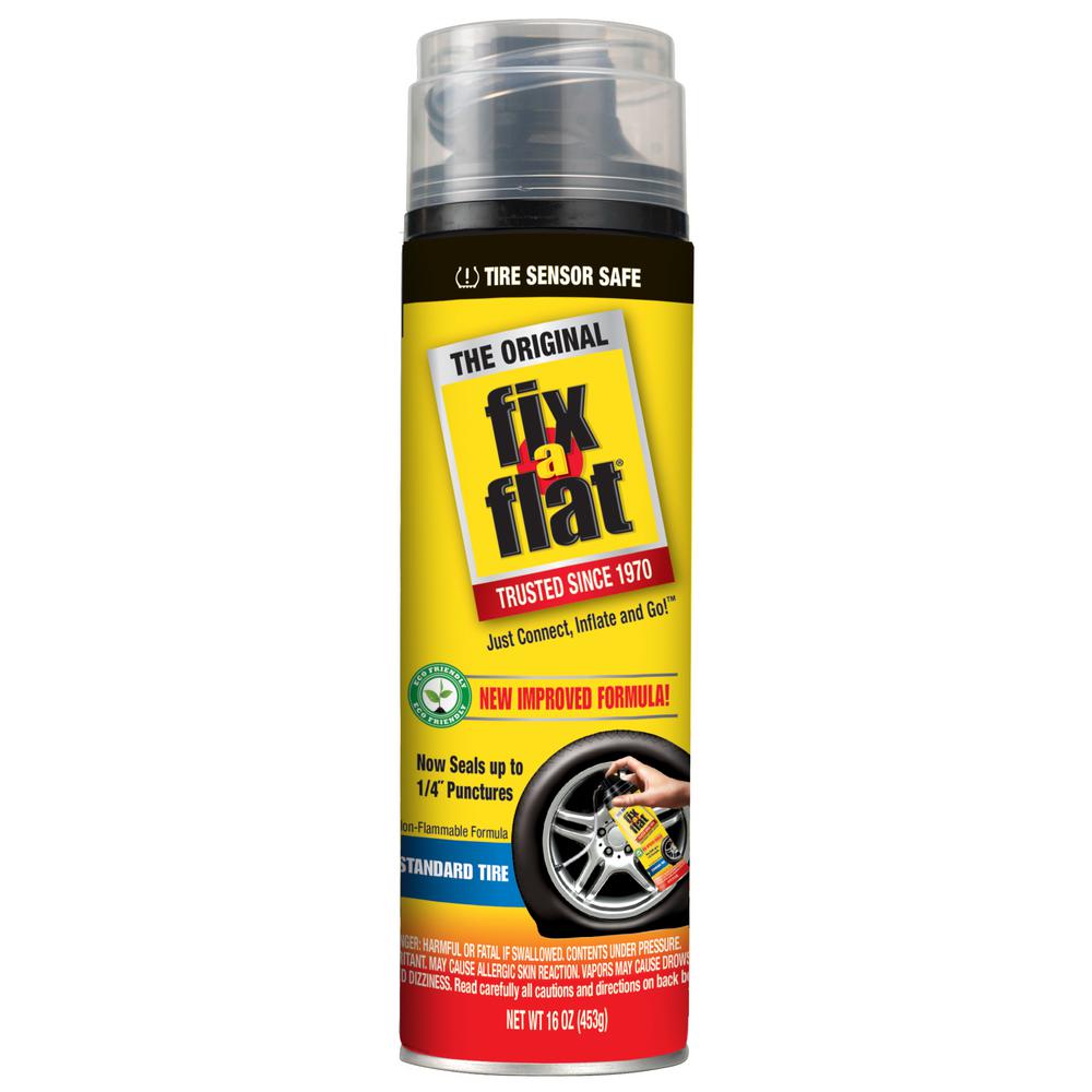 how to clean fix a flat out of a tire