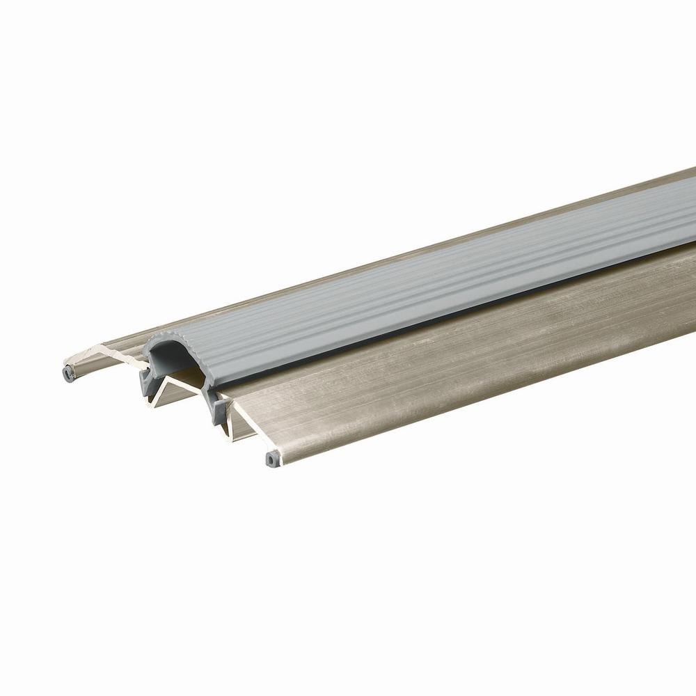 E/O 3-3/4 in. x 36 in. Satin Nickel Threshold