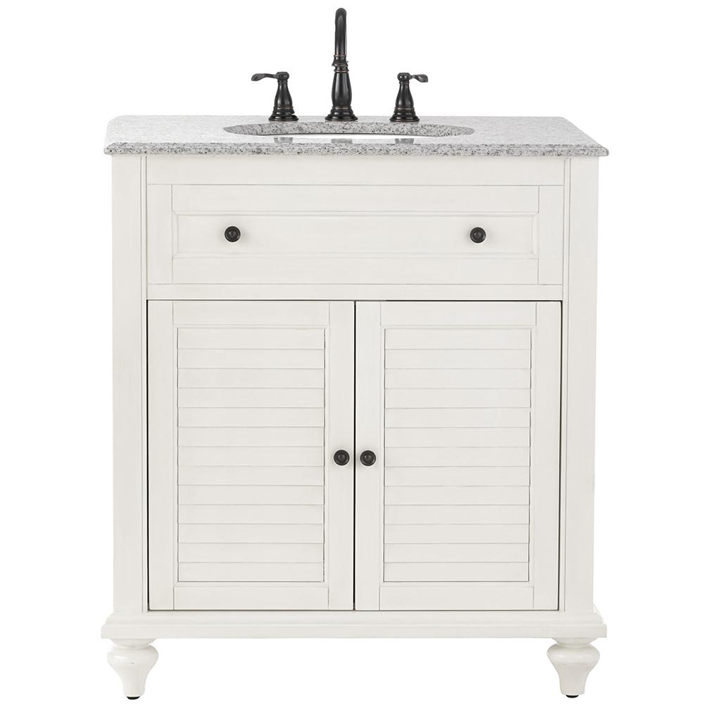 Home Decorators Collection Hamilton Shutter 31 in. W x 22 in. D Bath
