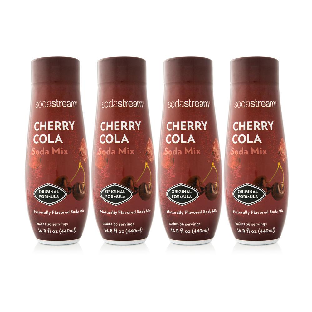 SodaStream 440 ml Cherry Cola Soda Mix (Case of 4)-1100903011 - The ...