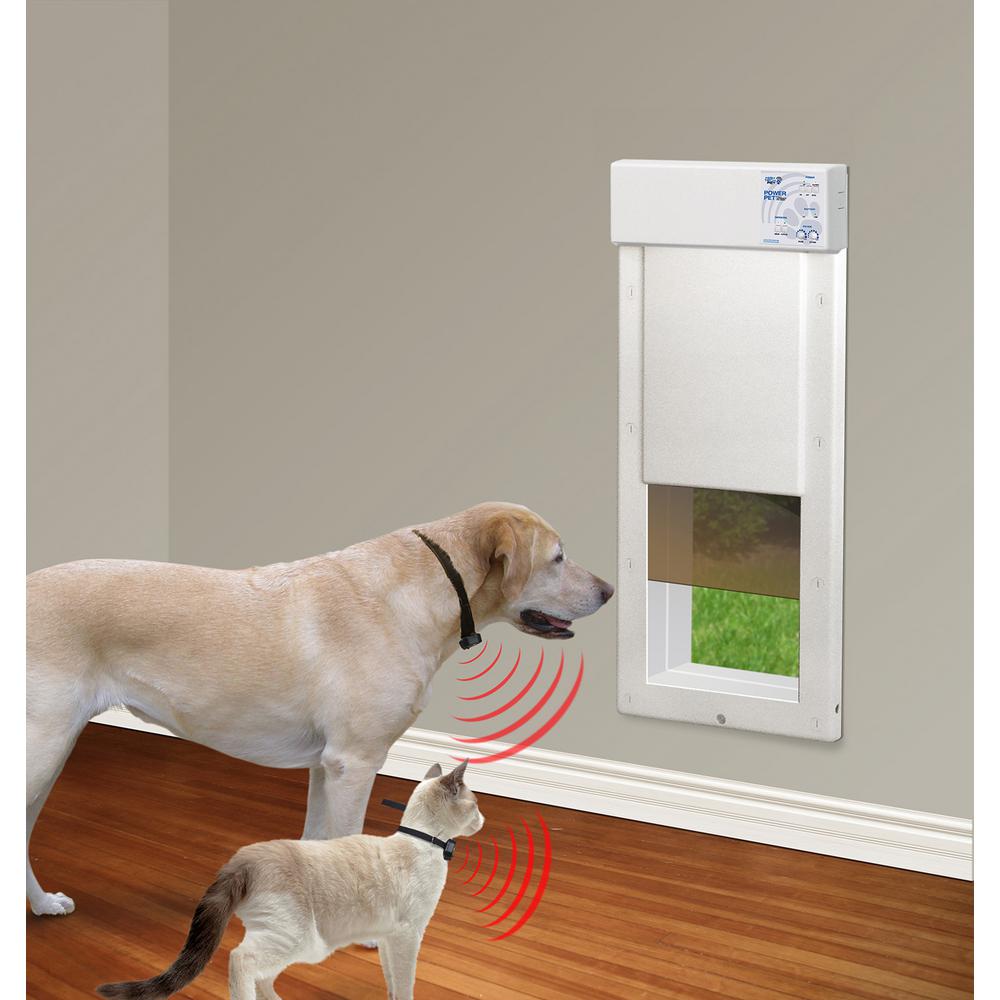 dog door with sensor