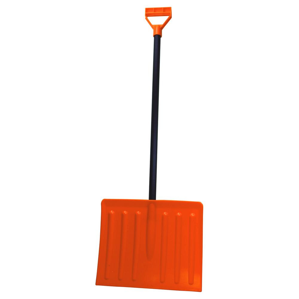 Emsco Bigfoot Series 11.25 in. Kid's Poly Snow Shovel with Steel Core ...