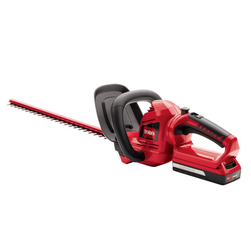 toro battery hedge trimmer