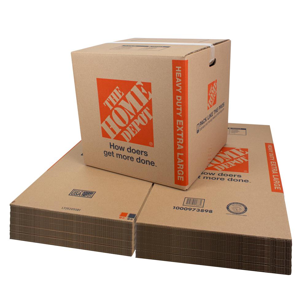 The Home Depot Heavy Duty Large Moving Box (28 in. L x 15 in. W x 16 in