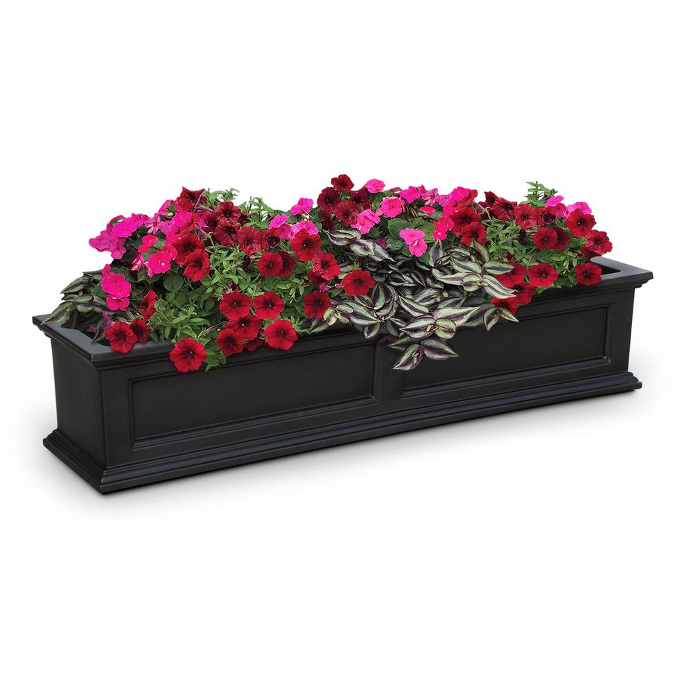 Black - Window Boxes - Planters - The Home Depot
