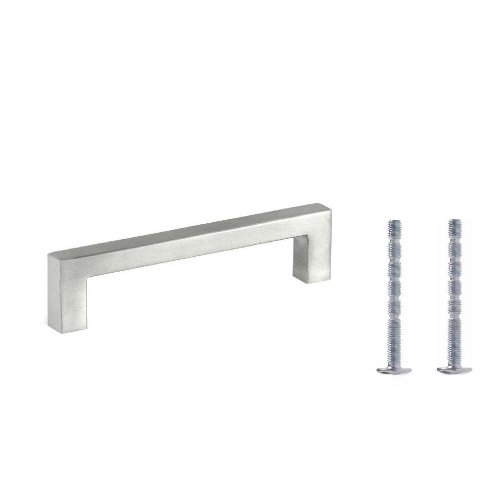 Kingsman Clic 3 4 In 96 Mm Center To Stainless Steel Kingsman Clic 3 4 In 96 Mm Center To Stainless Steel Drawer Pull Cabinet Handle 25 Pack 411 The Home Depot
