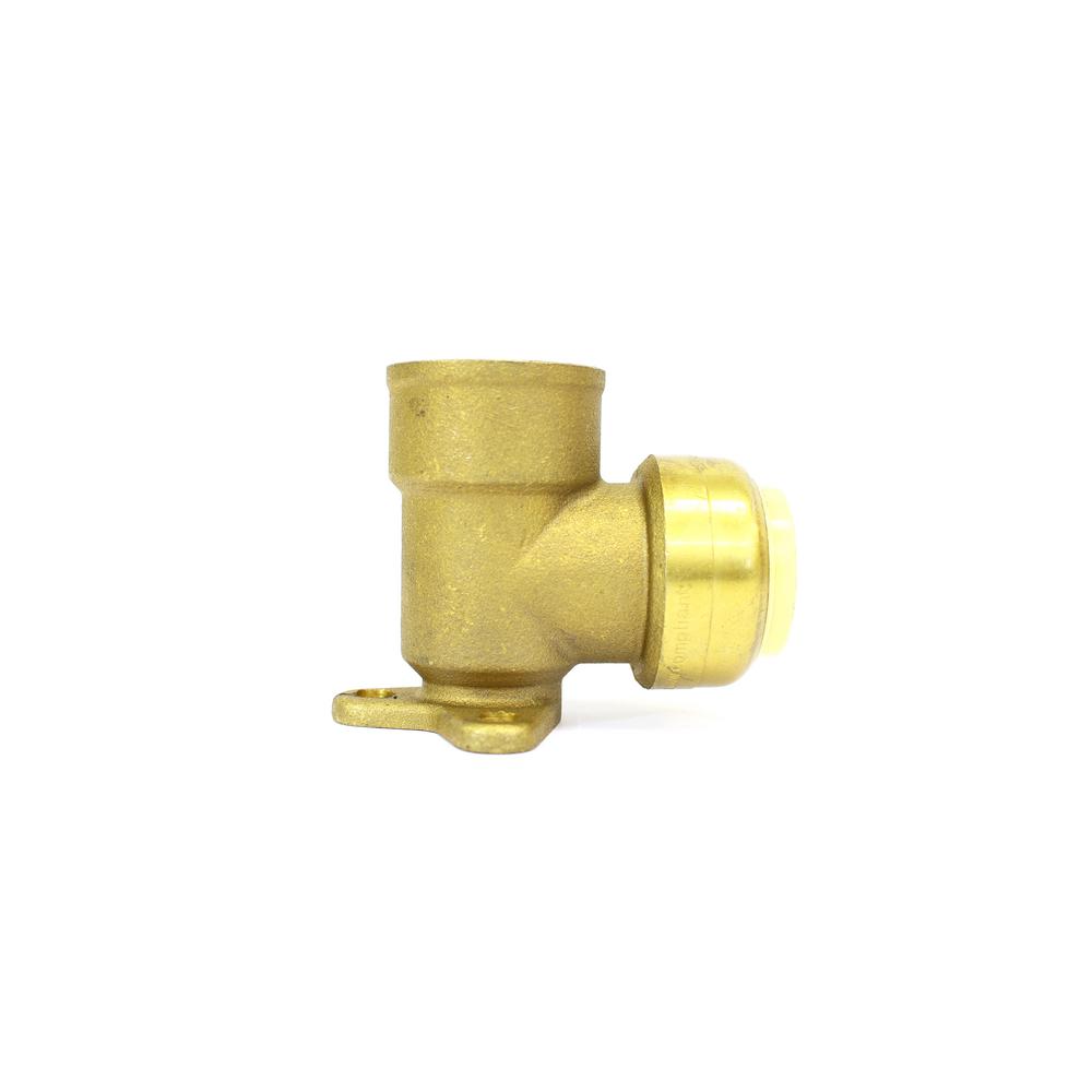 3/4 in. Brass 90° Push Connect Plumbing Fitting x Female Pipe Thread