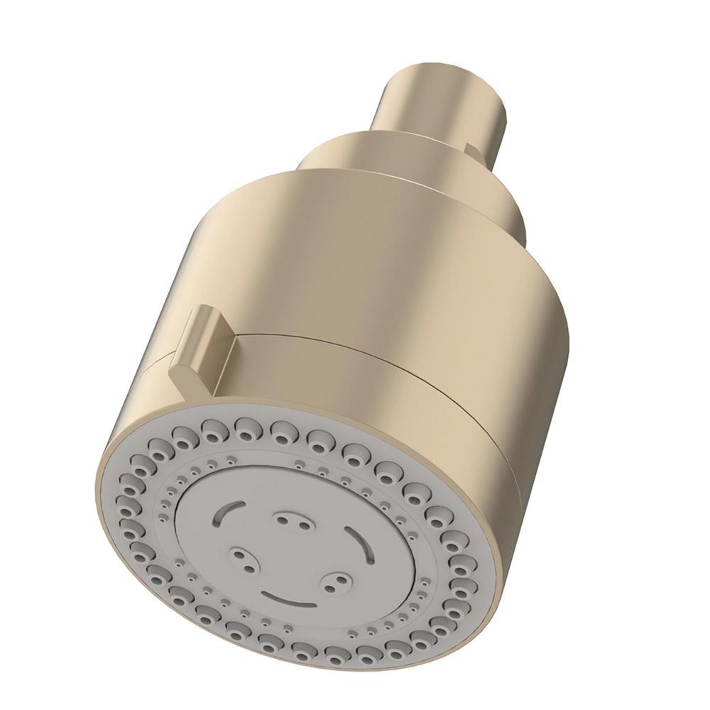Symmons 3Spray 3 in. Single Wall Mount Fixed Shower Head in Satin