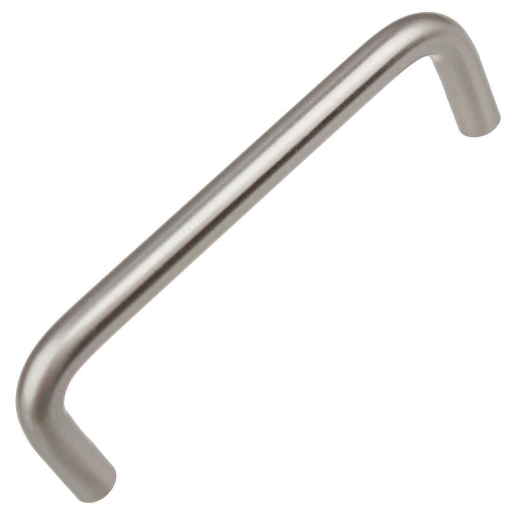 GlideRite 33/4 in. CC Stainless Steel Solid Wire Pulls (10Pack)5103SS10 The Home
