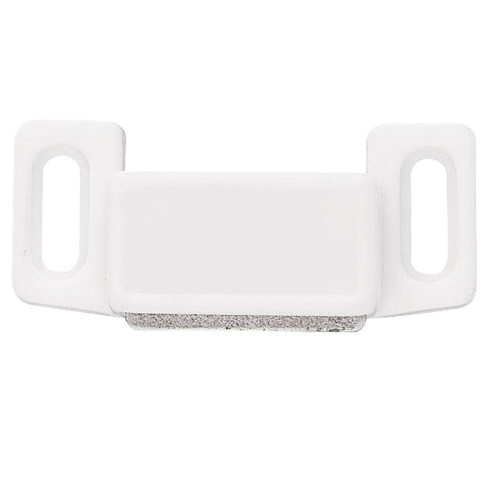 Liberty 2 In White Economy Magnetic Door Catch With Strike 10