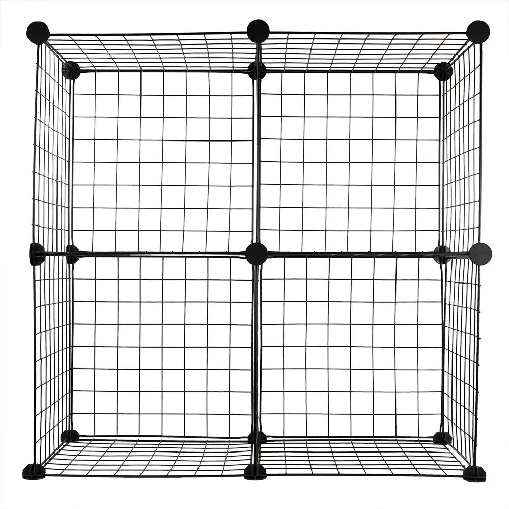 Prepac 24 3/4 in. x 61 1/4 in. Black 24Cube Organizer BUSR00081