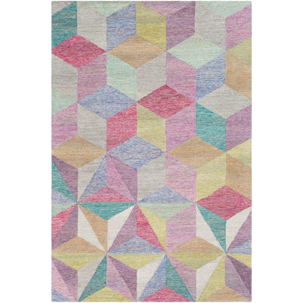 Artistic Weavers Vivianne Pink 8 Ft X 10 Geometric Area Rug