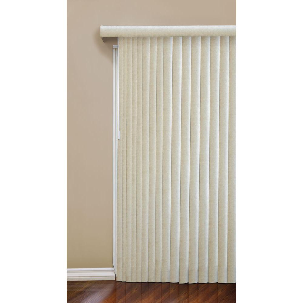 Designview Bamboo Khaki 3 5 In Vertical Blind 78 W X 84 Khaki 3 5 In Vertical Blind