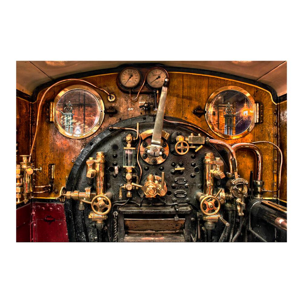 Yosemite Home Decor 47 In X 32 Train Controls Tempered Gl Yosemite Home Decor 47 In X 32 Train Controls Tempered Gl