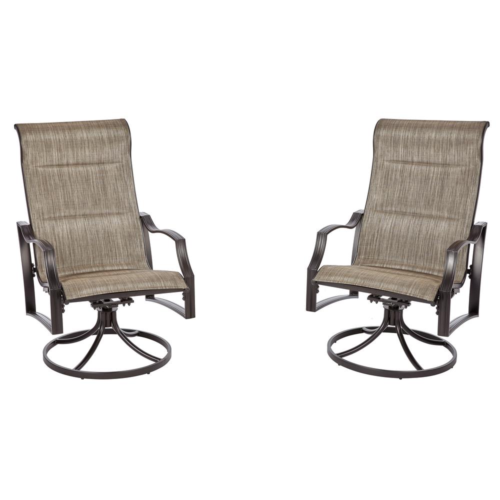 Swivel Outdoor Lounge Chairs Patio Chairs The Home Depot