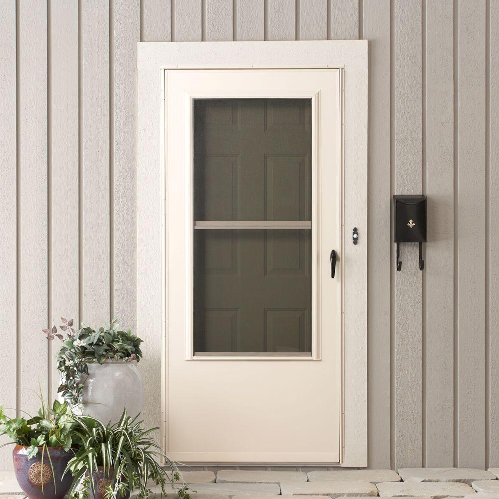 double pane insulated storm doors with screens lowes