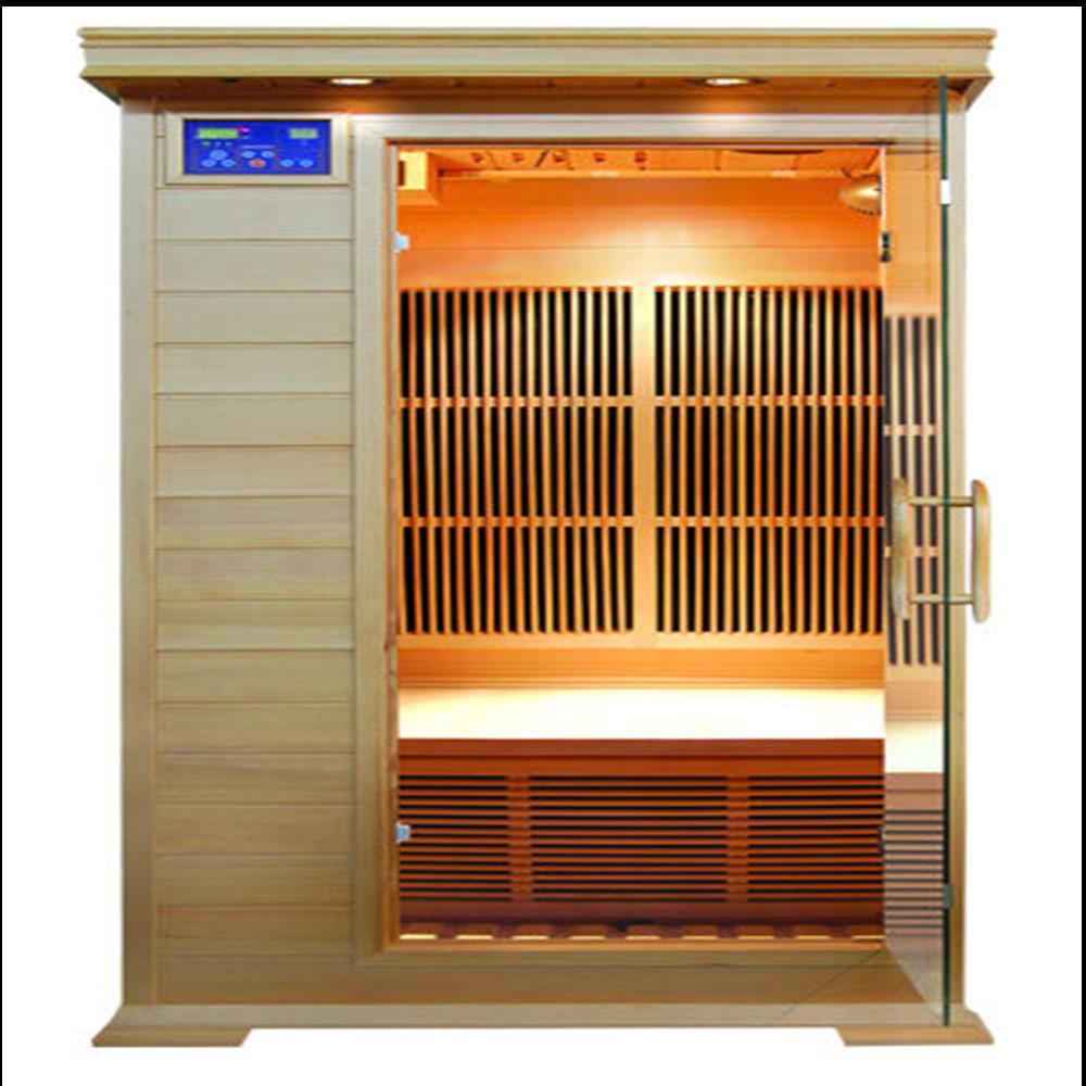 SunRay Barrett 1-Person Infrared Sauna with Carbon Heaters-HL100K2