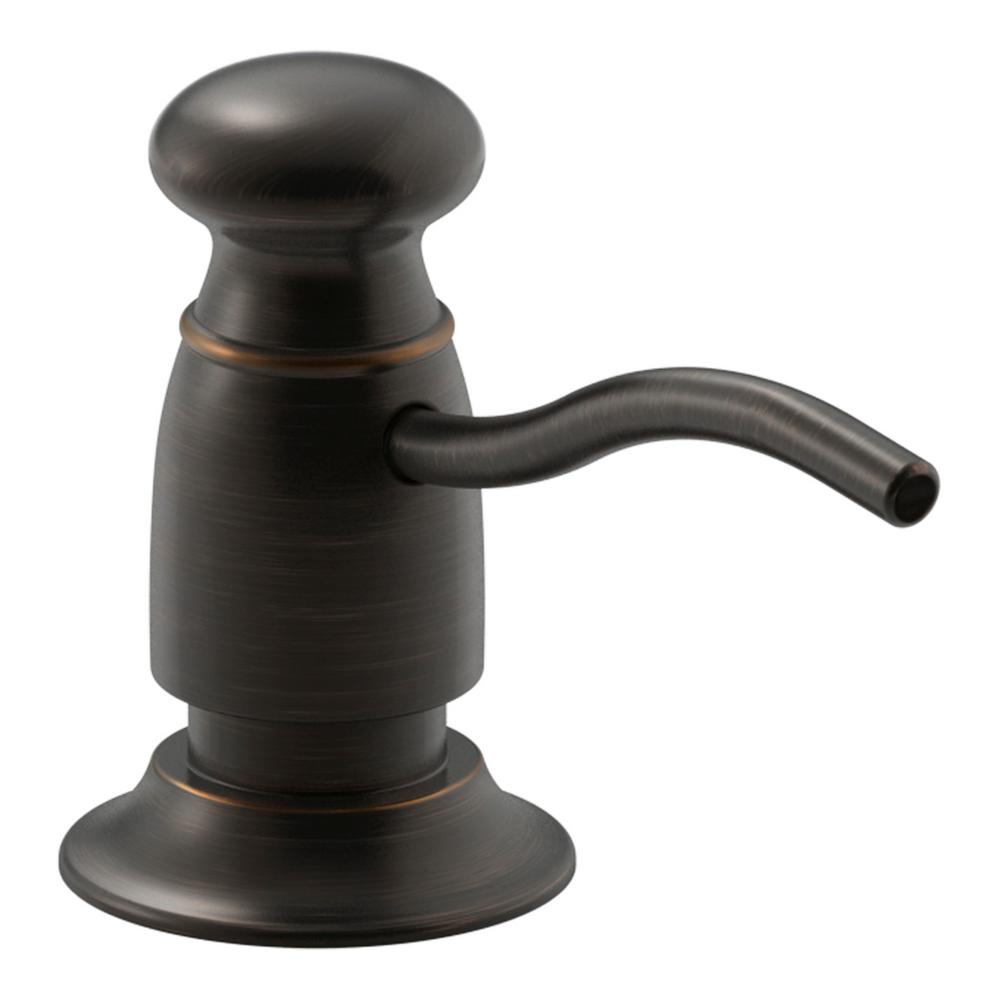 bronze soap dispenser