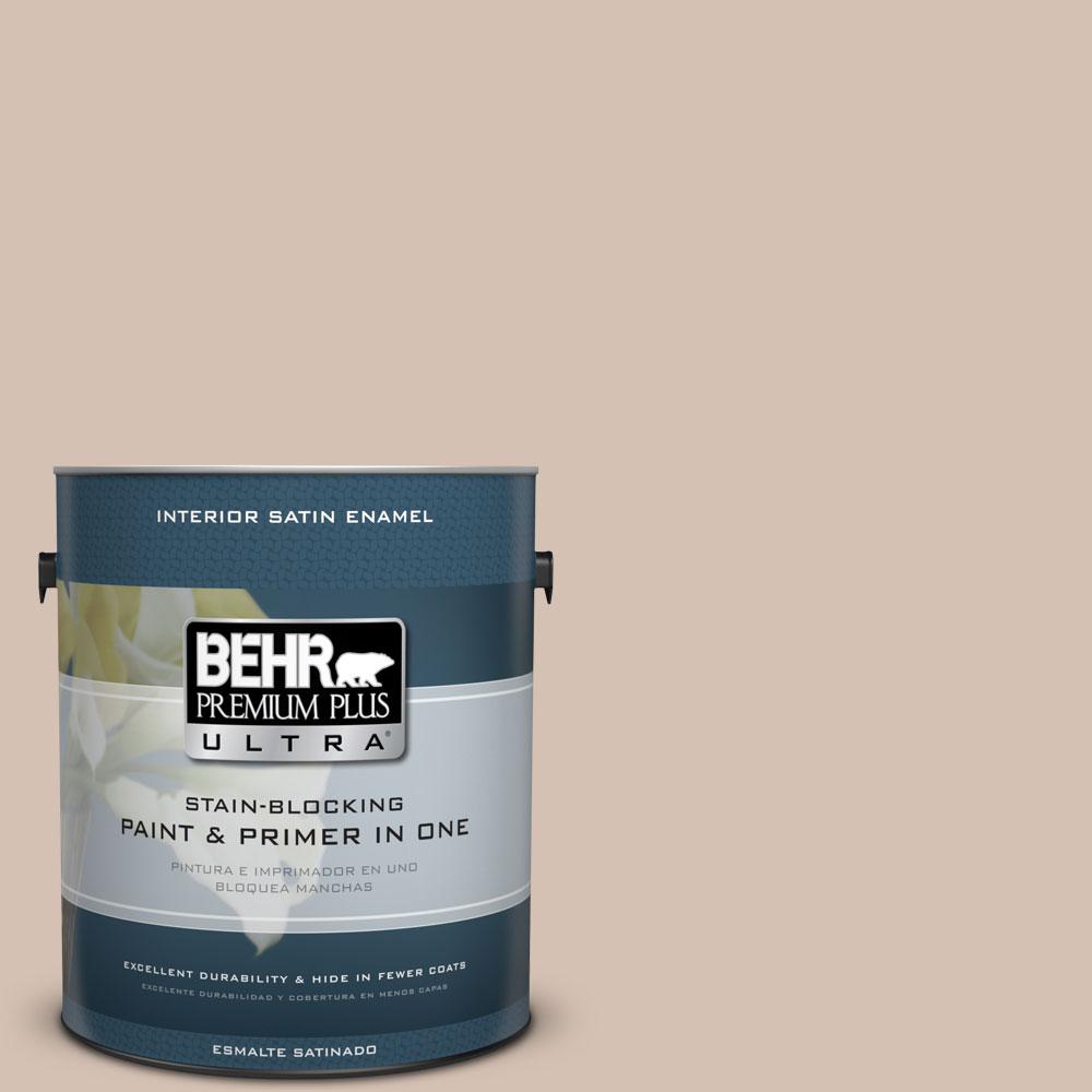 Behr Premium Plus Ultra Home Decorators Collection 1 Gal Hdc Ac Behr Premium Plus Ultra Home Decorators Collection 1 Gal Hdc Ac 04 Avenue Tan Satin Enamel Interior Paint 775401 The