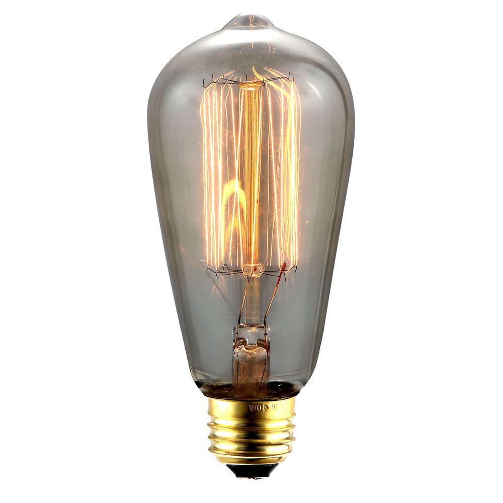 Elegant Lighting 40W Incandescent E26 Vintage Edison Light BulbE26