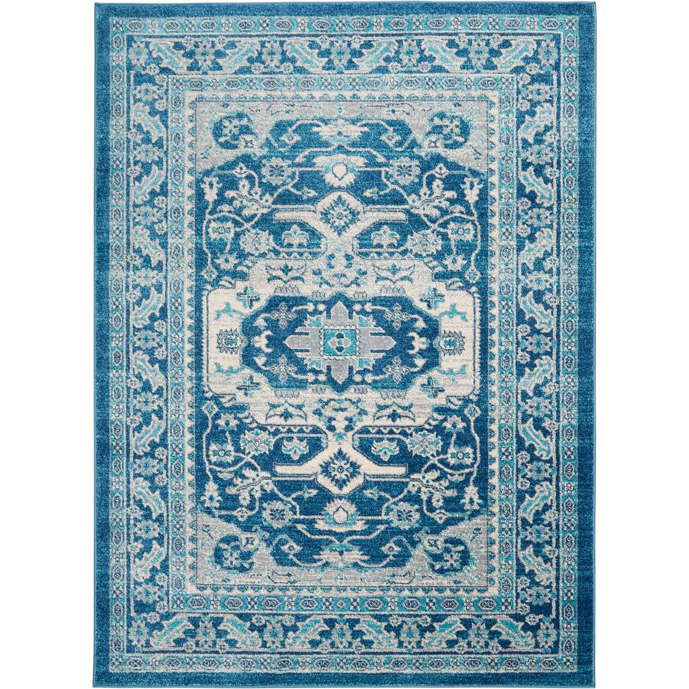 Home Dynamix Serena Arminio Blue 20 In X 30 Indoor Area Rug 5n Home Dynamix Serena Arminio Blue 20 In X 30 Indoor Area Rug