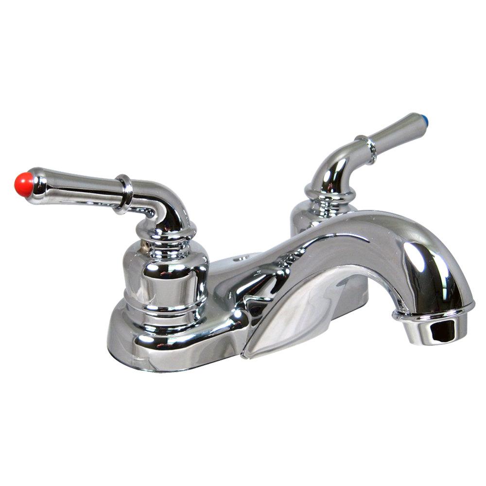 Valterra Catalina 2 Handle Bathroom Faucet With Low Arc Spout In
