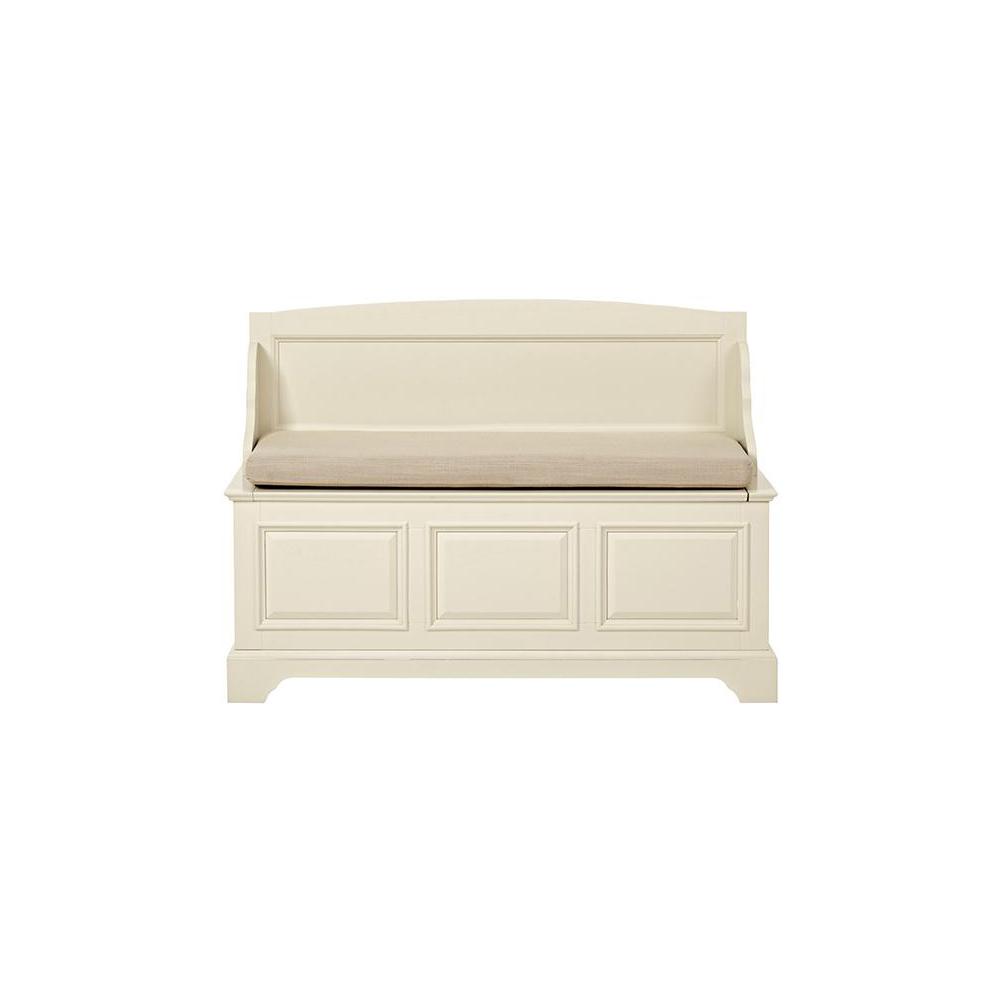 Home Decorators Collection Sadie Storage Ivory Bench9856300440 The