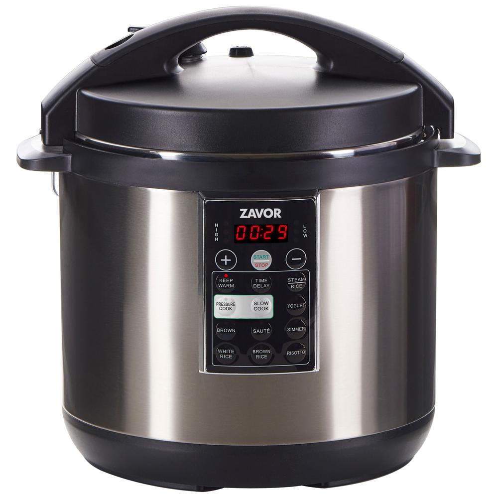 Zavor LUX 8 Qt. Stainless Steel Stovetop Pressure Cooker124701 The