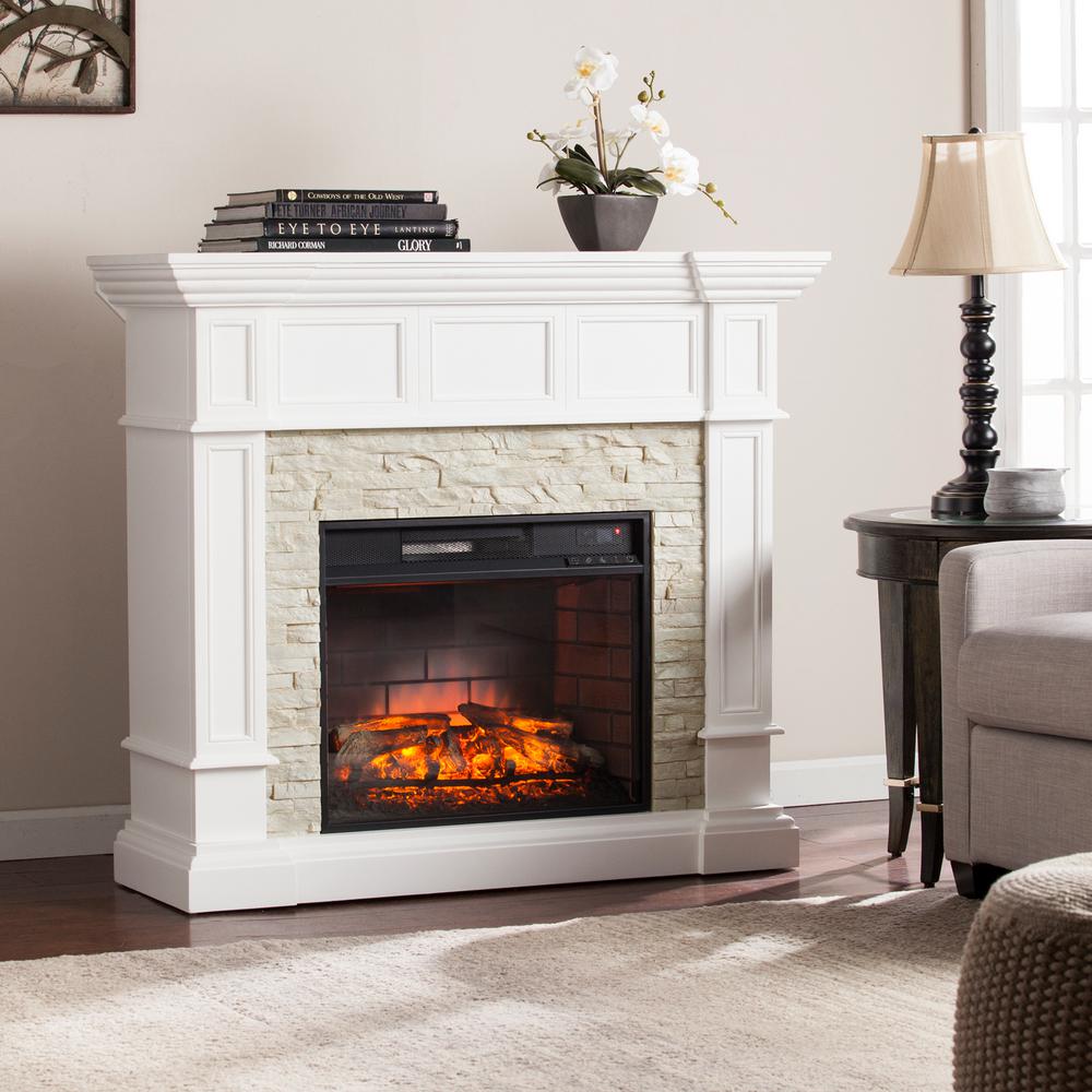 Shop our selection of Corner Electric Fireplaces in the Heating