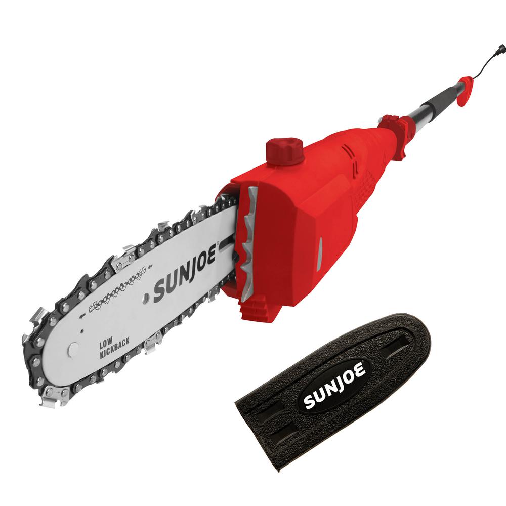 Sun joe telescopic pole deals chain saw