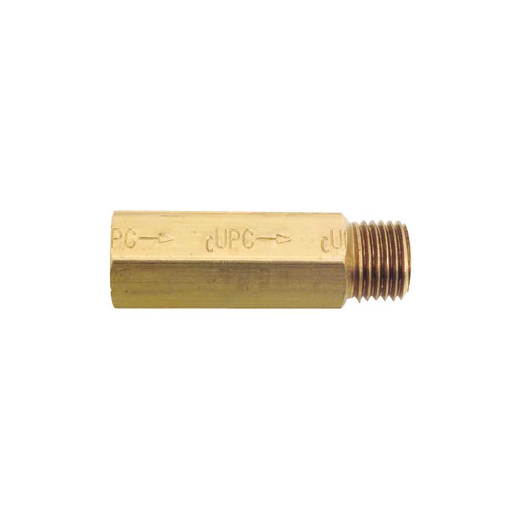 Belvedere In-Line Backflow Preventer for Shampoo Sink in Brass by Belvedere