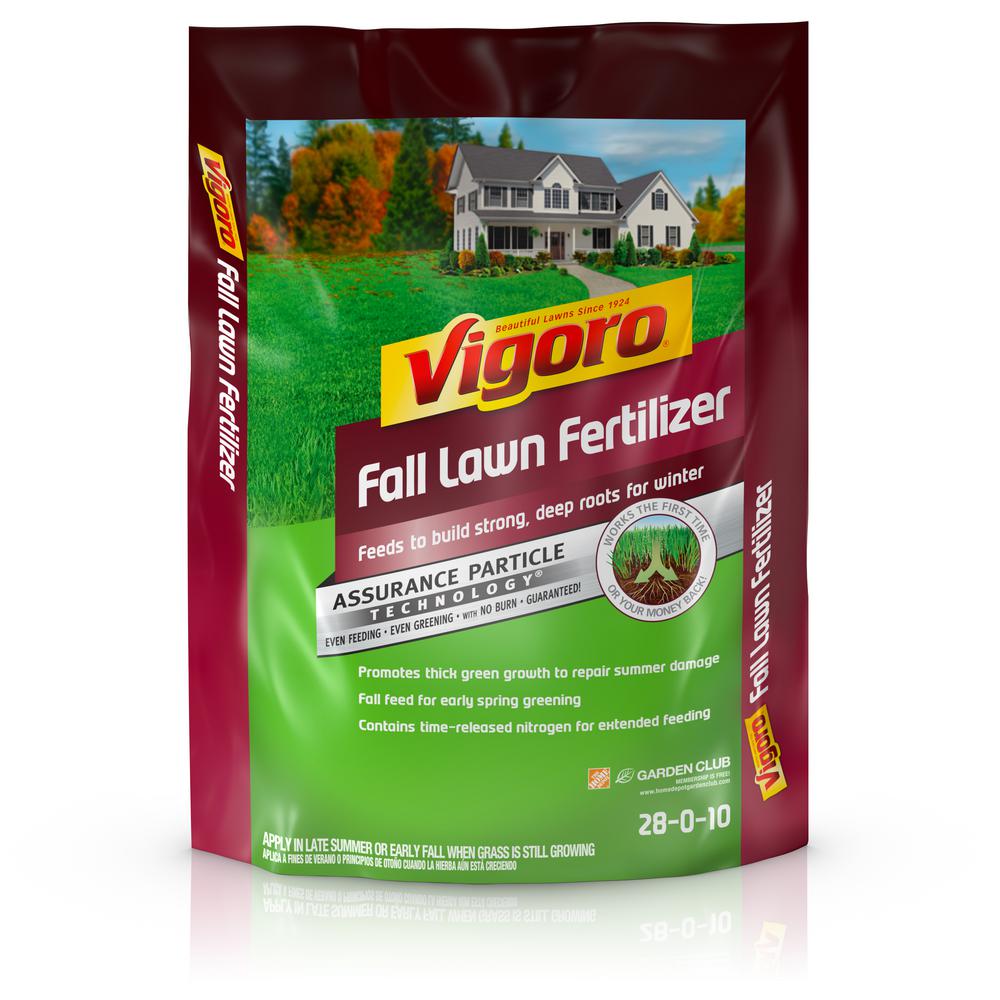 Vigoro 5,000 sq. ft. Fall Lawn Fertilizer-22525-1 - The Home Depot