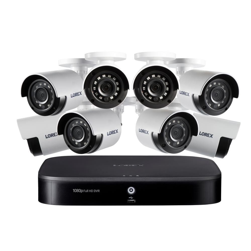 lorex 8 channel wireless security camera system