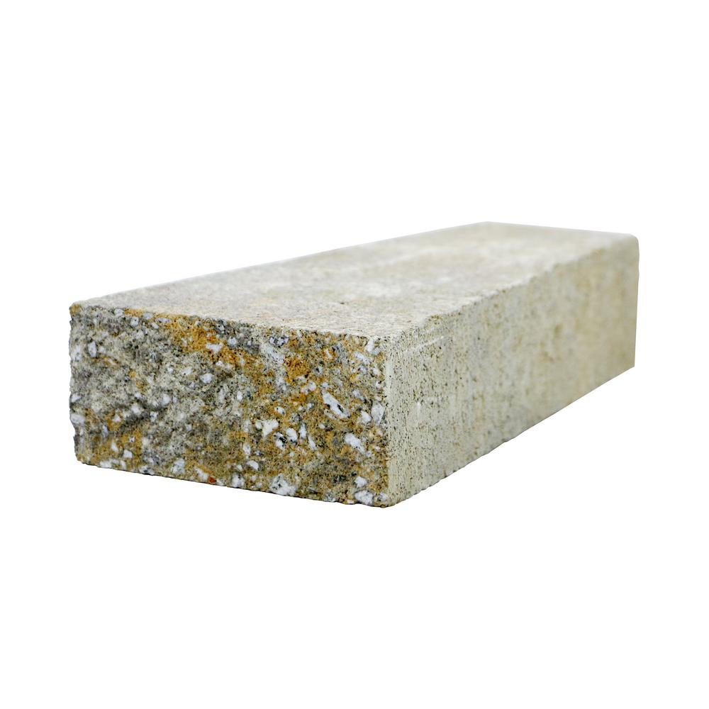 Concrete Wall Caps Blocks The Home Depot Yukon Concrete Wall Cap